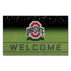 Ohio State Buckeyes Rubber Door Mat - 18in. x 30in. - Ohio State