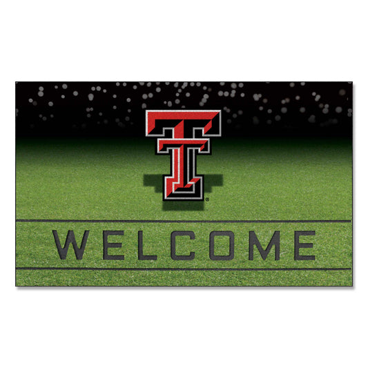 Texas Tech Red Raiders Rubber Door Mat - 18in. x 30in.