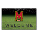 Maryland Terrapins Rubber Door Mat - 18in. x 30in.