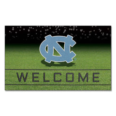 North Carolina Tar Heels Rubber Door Mat - 18in. x 30in.