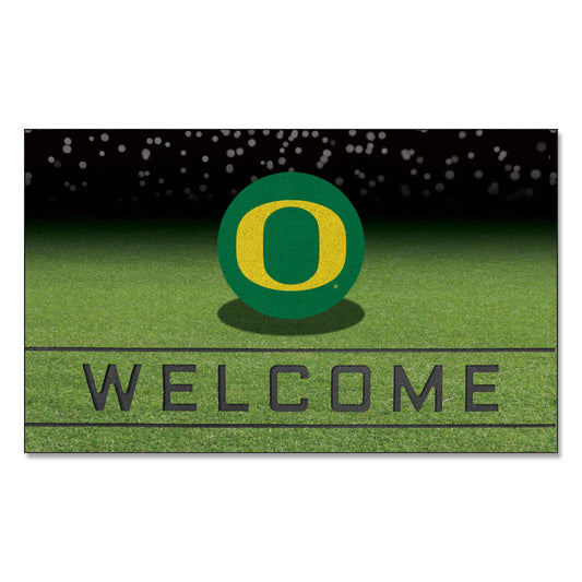 Oregon Ducks Rubber Door Mat - 18in. x 30in.