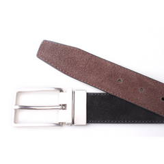 Miles Reversible Suede Leather 3.5 CM Belt - Flyclothing LLC