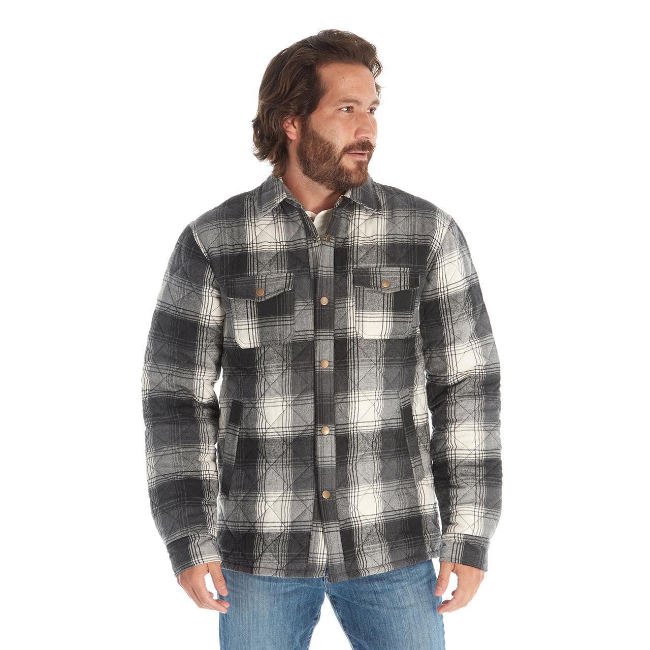 Ricky Quilted Flannel Jacket - PX Clothing