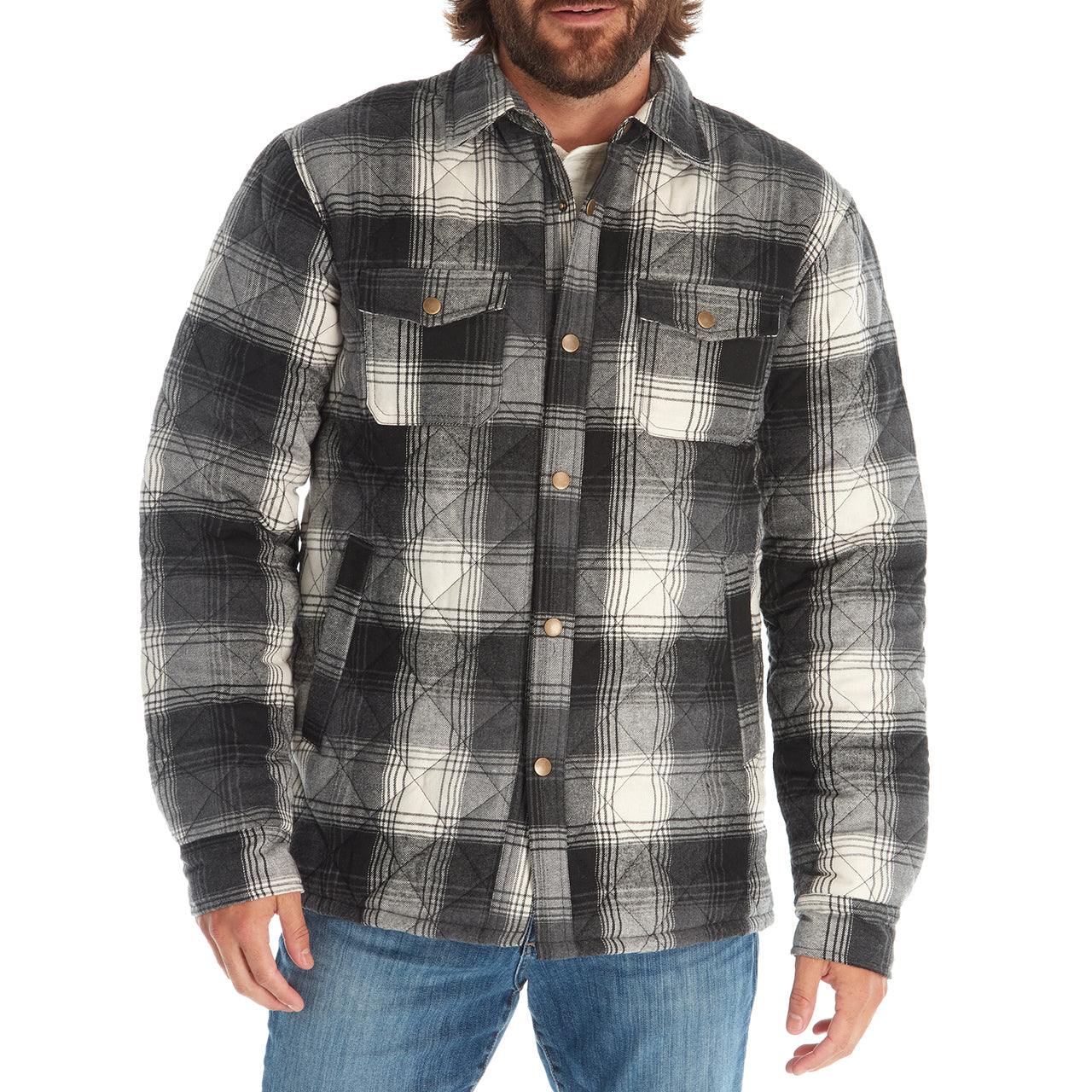 Ricky Quilted Flannel Jacket - PX Clothing