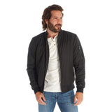 Lewis Sherpa Lined Bomber Jacket - Flyclothing LLC