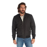 Lewis Sherpa Lined Bomber Jacket - Flyclothing LLC