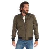 Lewis Sherpa Lined Bomber Jacket - Flyclothing LLC