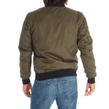 Lewis Sherpa Lined Bomber Jacket - Flyclothing LLC