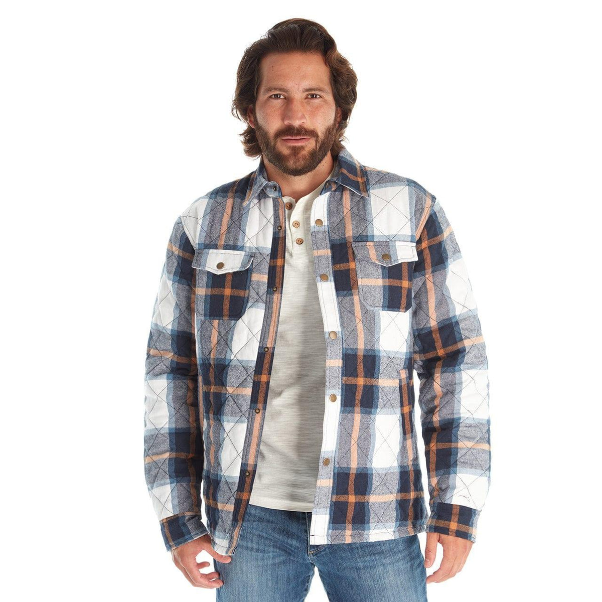 Noel Quilted Flannel Jacket - Flyclothing LLC