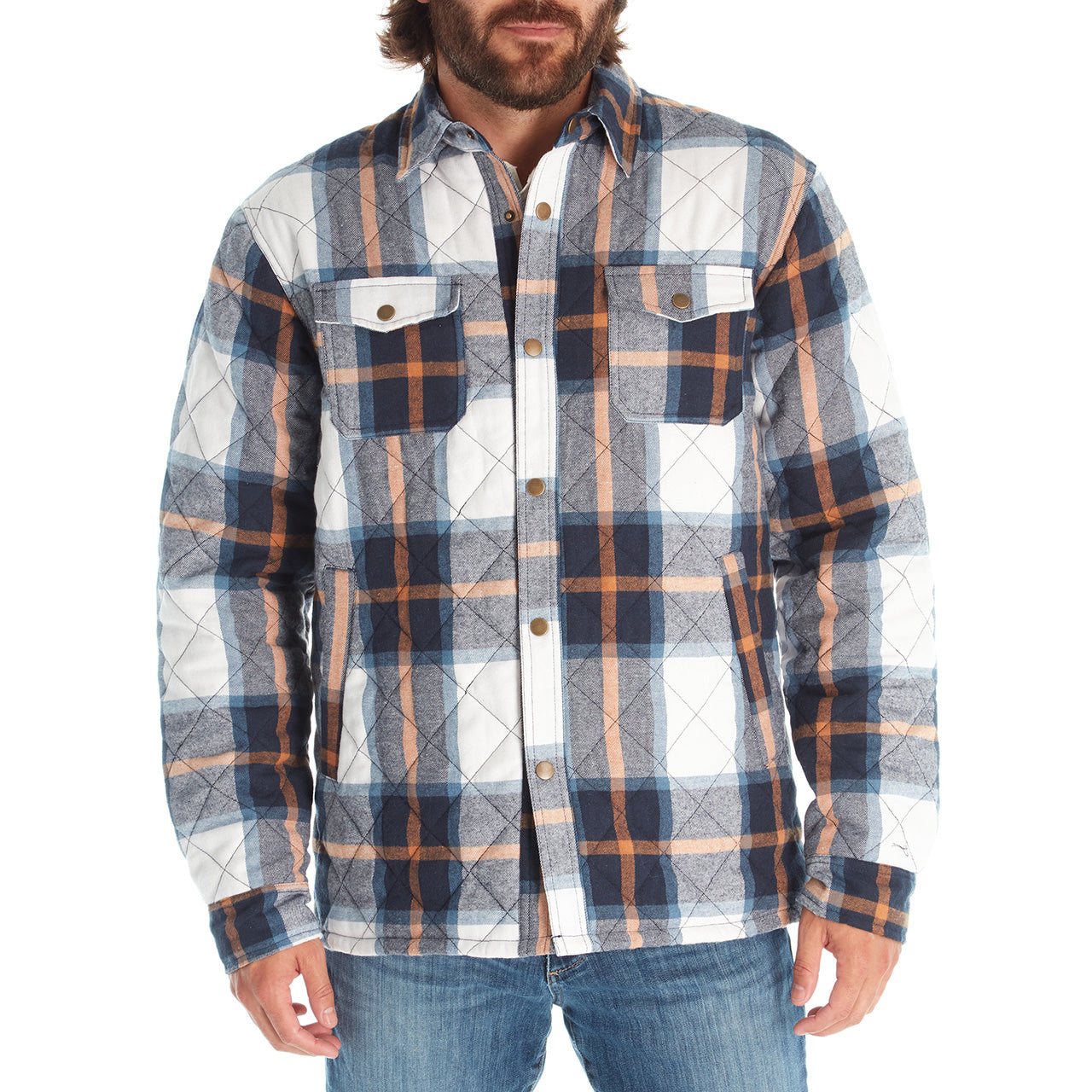 Noel Quilted Flannel Jacket - Flyclothing LLC