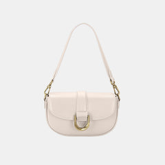 David Jones PU Leather Shoulder Bag - Trendsi