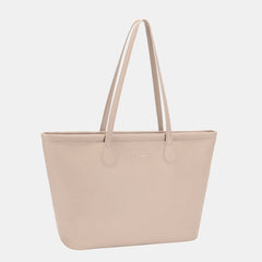 David Jones PU Leather Tote Bag - Trendsi