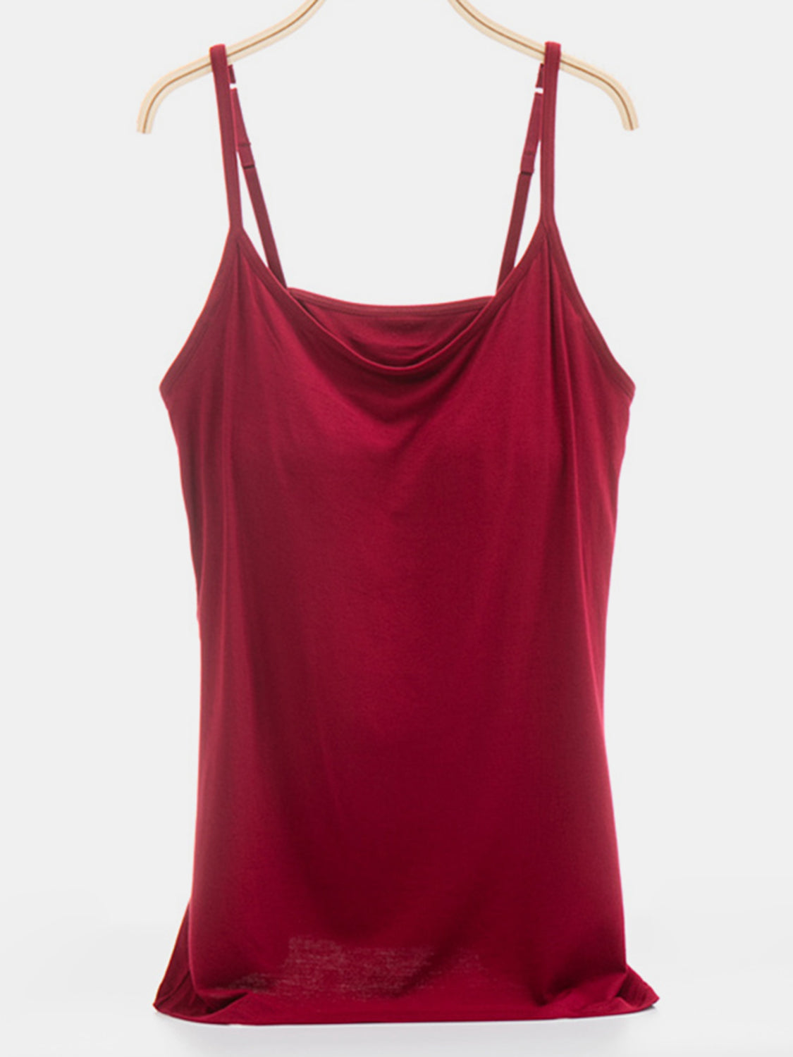 Scoop Neck Adjustable Strap Cami Trendsi