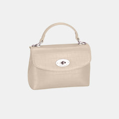 David Jones Texture PU Leather Handbag - Trendsi