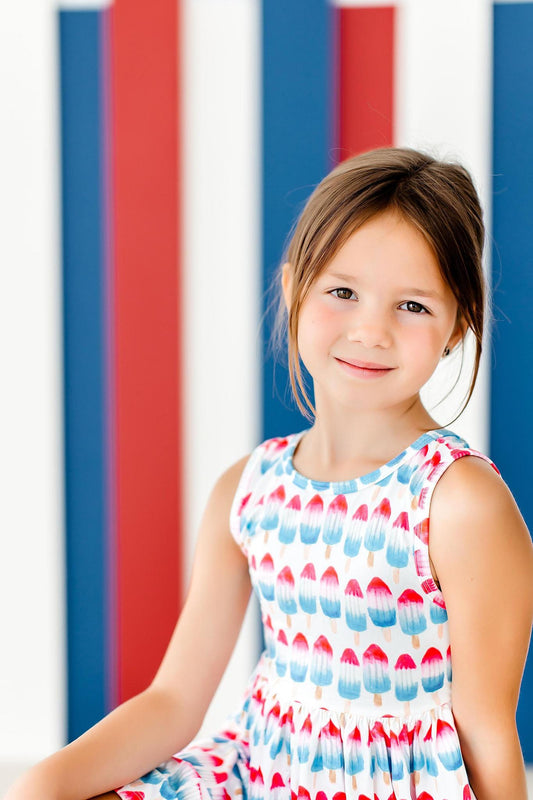 Red, White & Cute Tank Twirl Dress - Mila & Rose ®