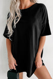 Round Neck Short Sleeve T-Shirt Trendsi