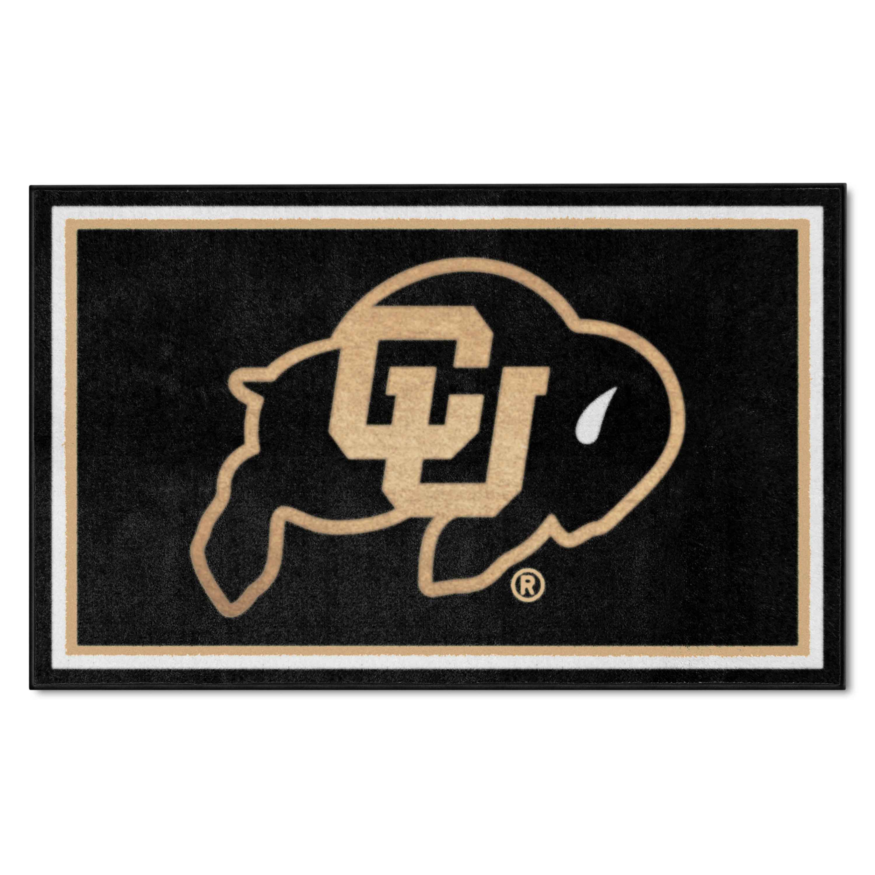 Colorado Buffaloes 4ft. x 6ft. Plush Area Rug - Colorado