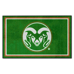 Colorado State Rams 4ft. x 6ft. Plush Area Rug - Colorado State