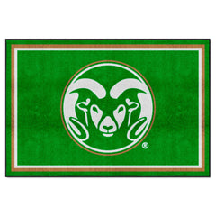 Colorado State Rams 5ft. x 8 ft. Plush Area Rug - Colorado State