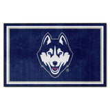 UConn Huskies 4ft. x 6ft. Plush Area Rug