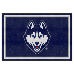 UConn Huskies 5ft. x 8 ft. Plush Area Rug