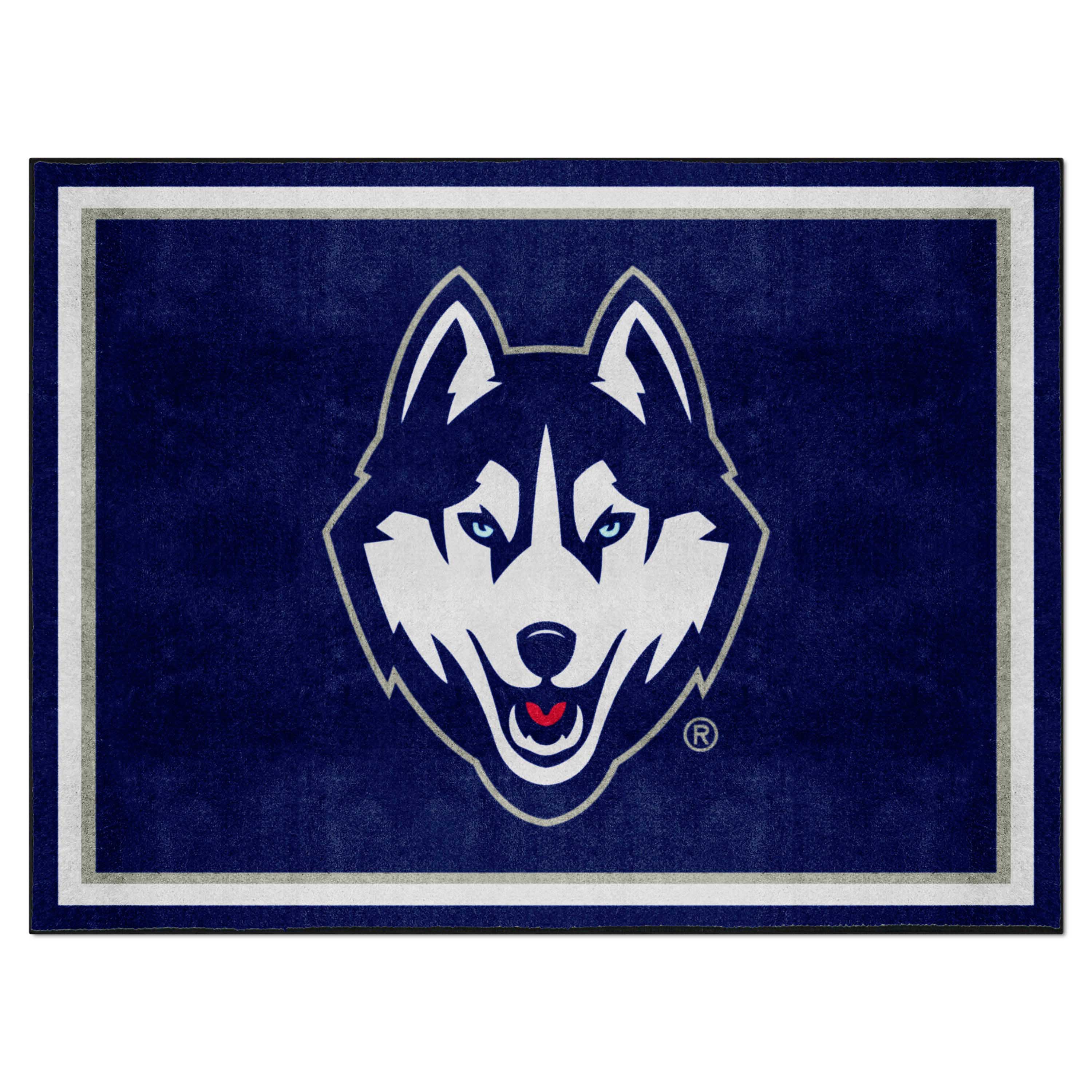 UConn Huskies 8ft. x 10 ft. Plush Area Rug