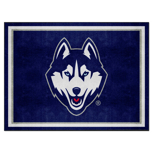 UConn Huskies 8ft. x 10 ft. Plush Area Rug