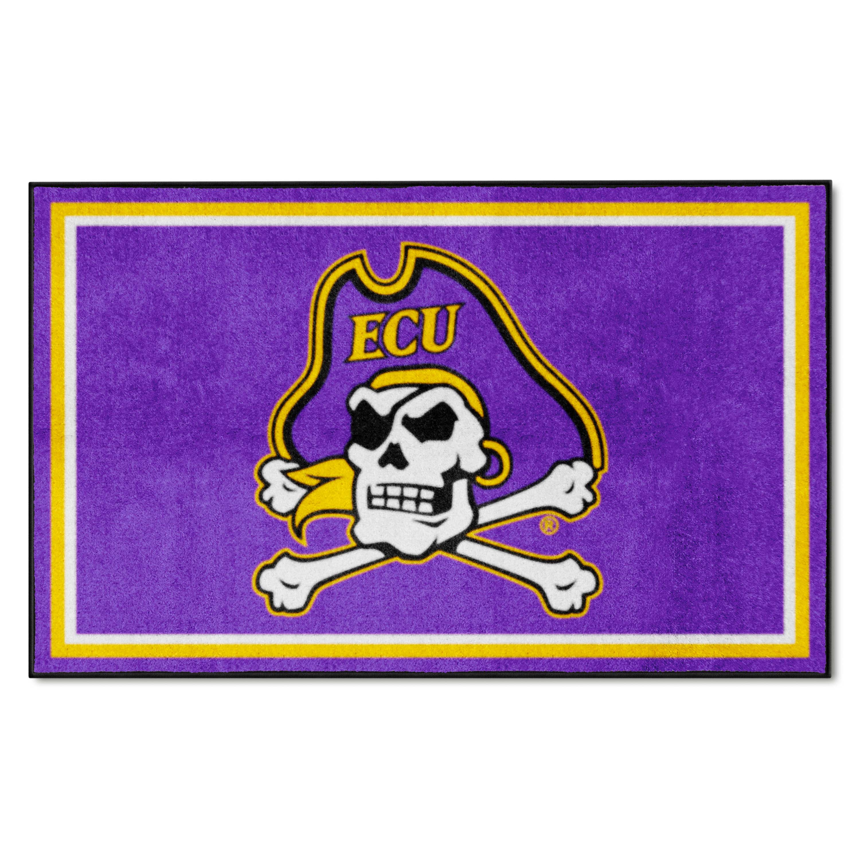 East Carolina Pirates 4ft. x 6ft. Plush Area Rug