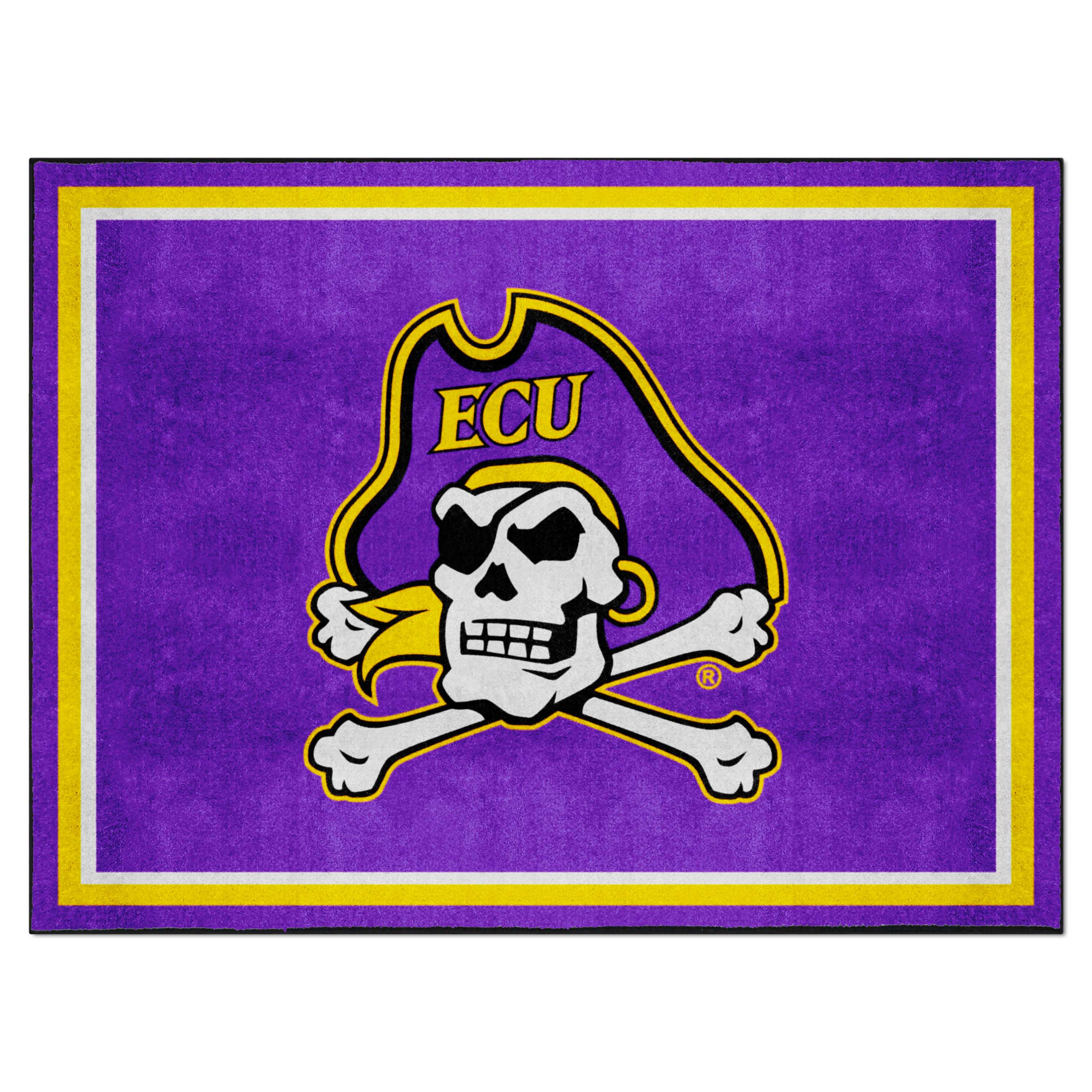 East Carolina Pirates 8ft. x 10 ft. Plush Area Rug