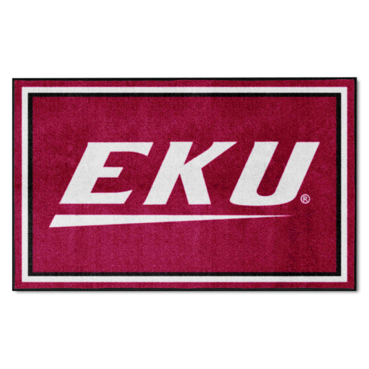 Eastern Kentucky Colonels 4ft. x 6ft. Plush Area Rug