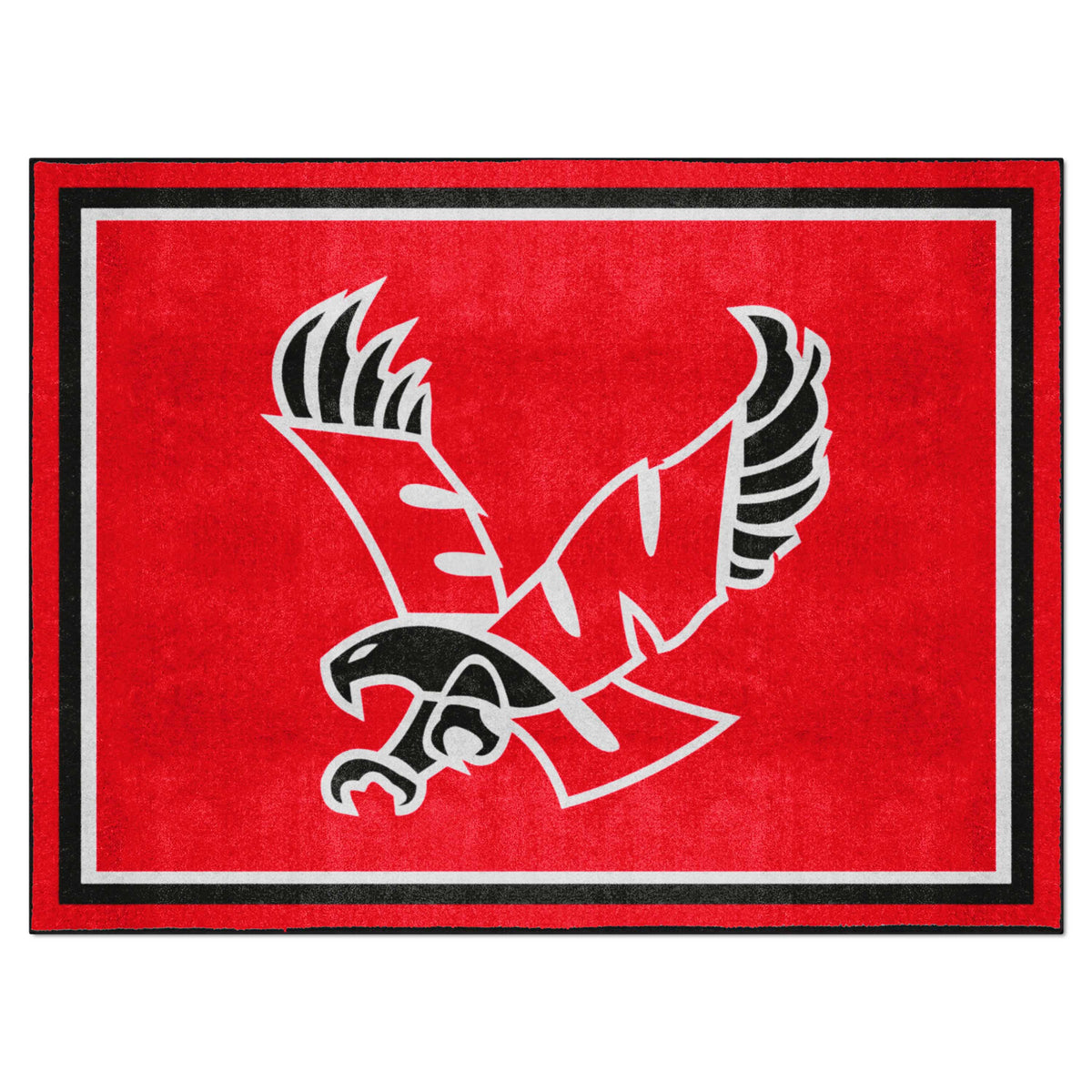 Eastern Washington Eagles 8ft. x 10 ft. Plush Area Rug