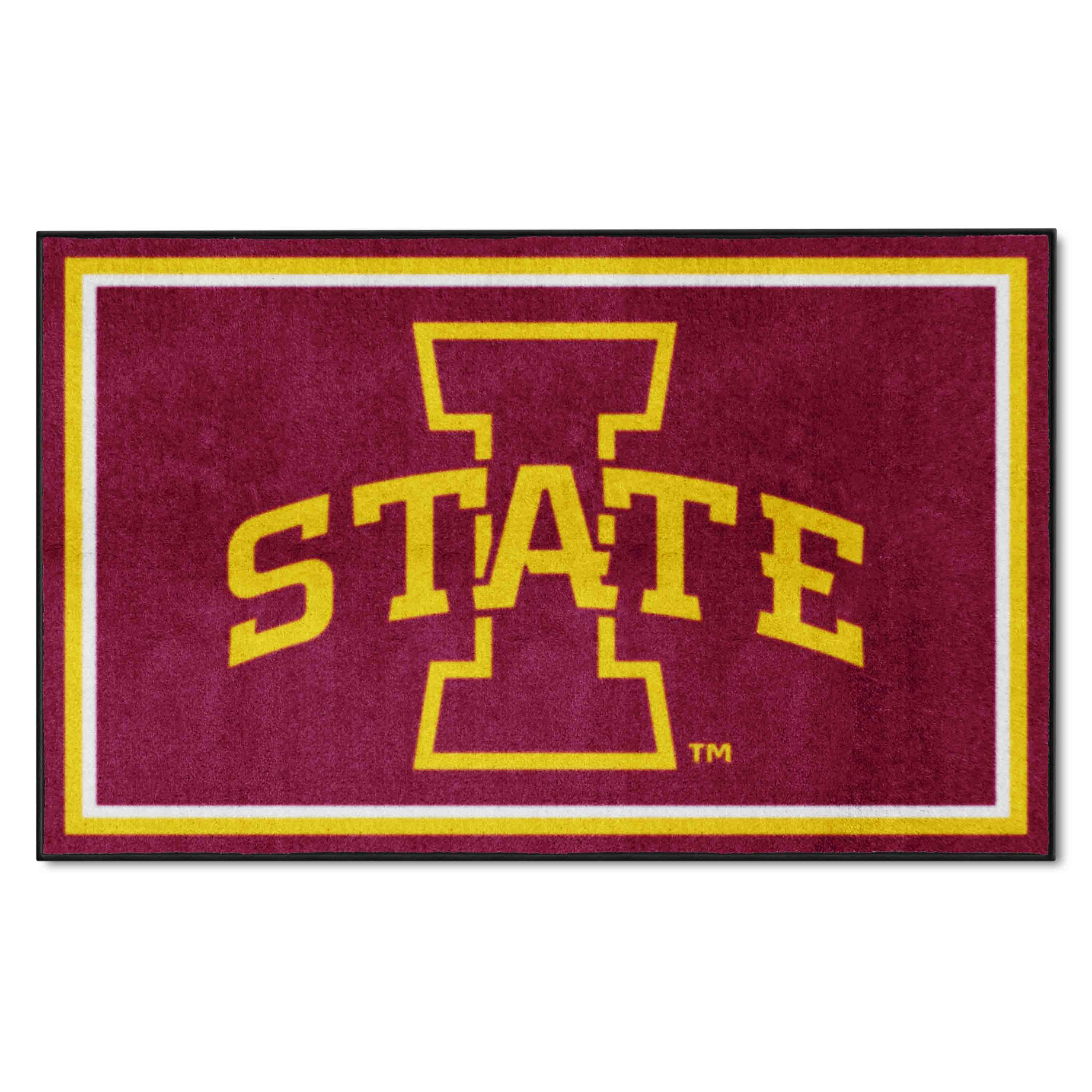 Iowa State Cyclones 4ft. x 6ft. Plush Area Rug