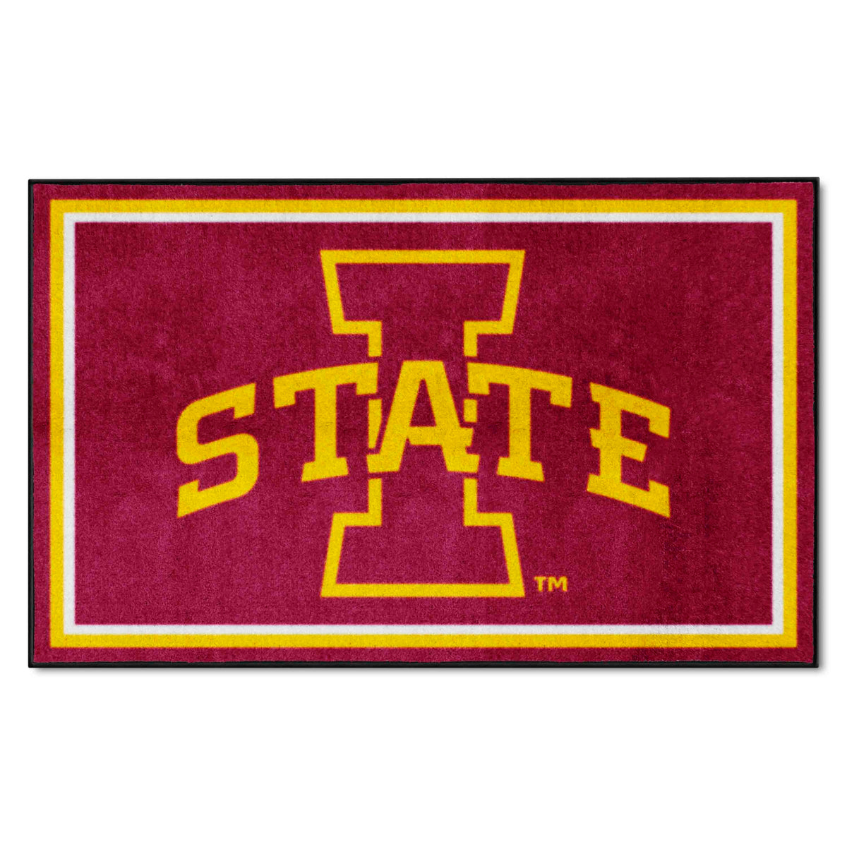 Iowa State Cyclones 4ft. x 6ft. Plush Area Rug