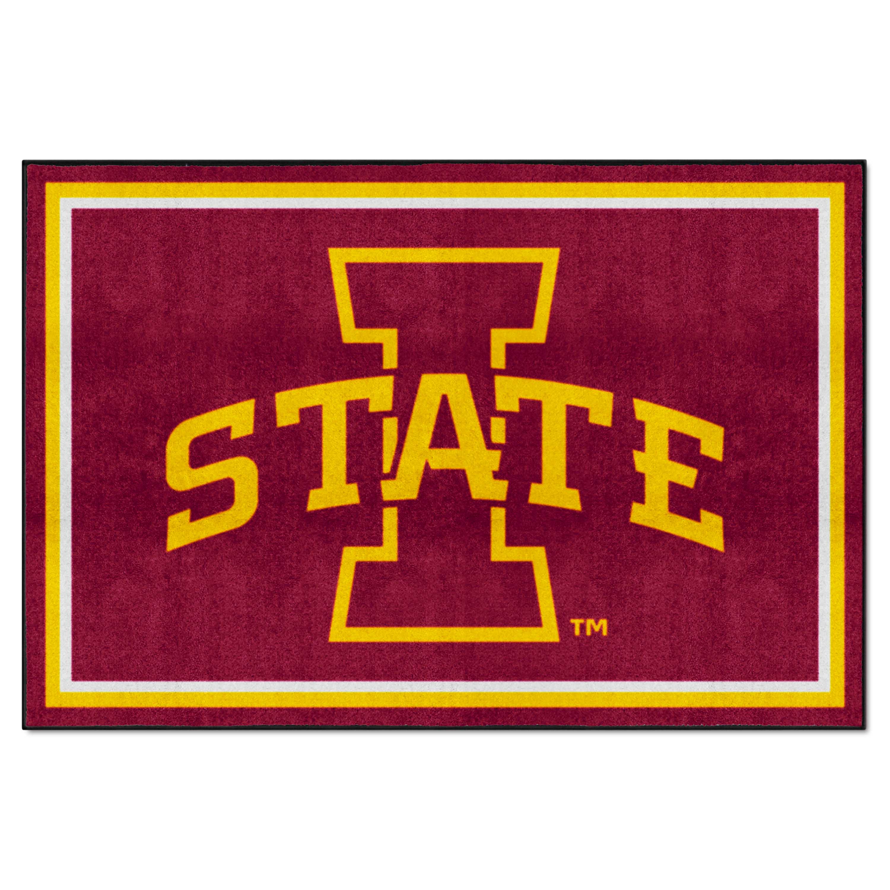 Iowa State Cyclones 5ft. x 8 ft. Plush Area Rug