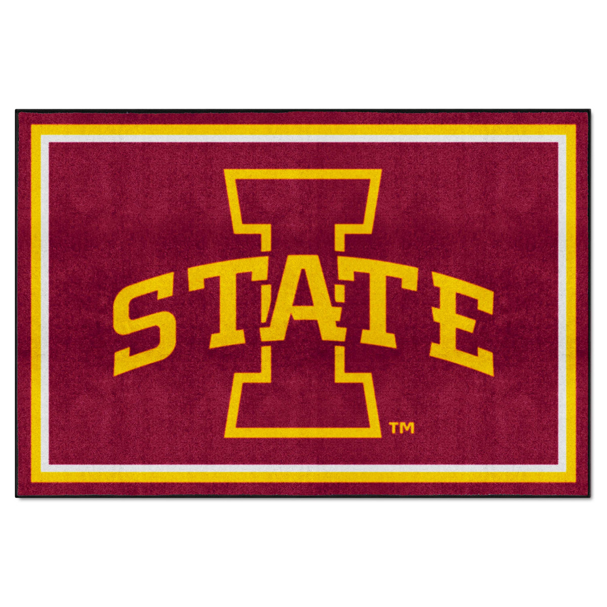 Iowa State Cyclones 5ft. x 8 ft. Plush Area Rug