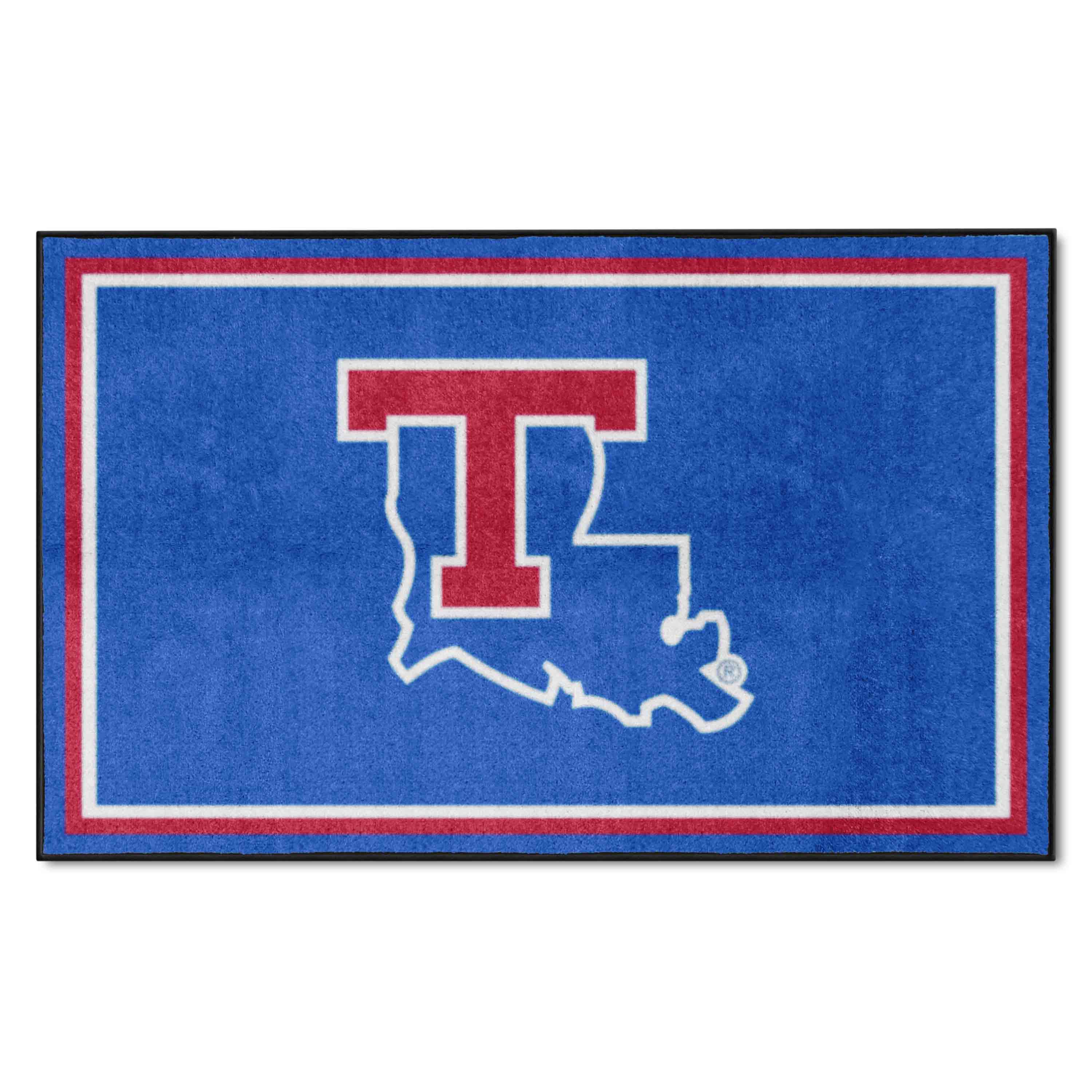 Louisiana Tech Bulldogs 4ft. x 6ft. Plush Area Rug