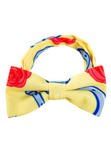 The Derby Horseshoes | Yellow Preppy Bow Tie