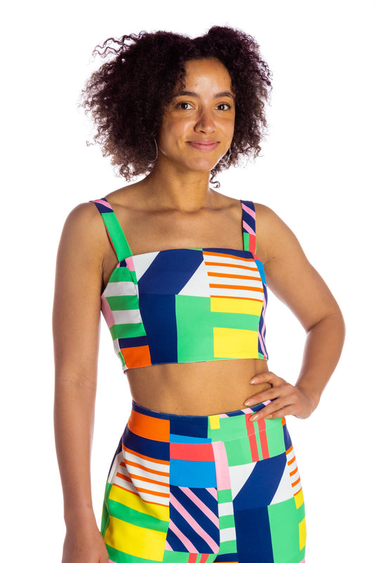 The Jockey Soup | Patchwork Crop Set