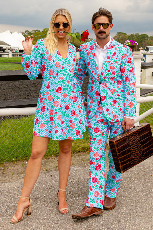 The Kentucky Fried Daily Double | Derby Roses Wrap Dress