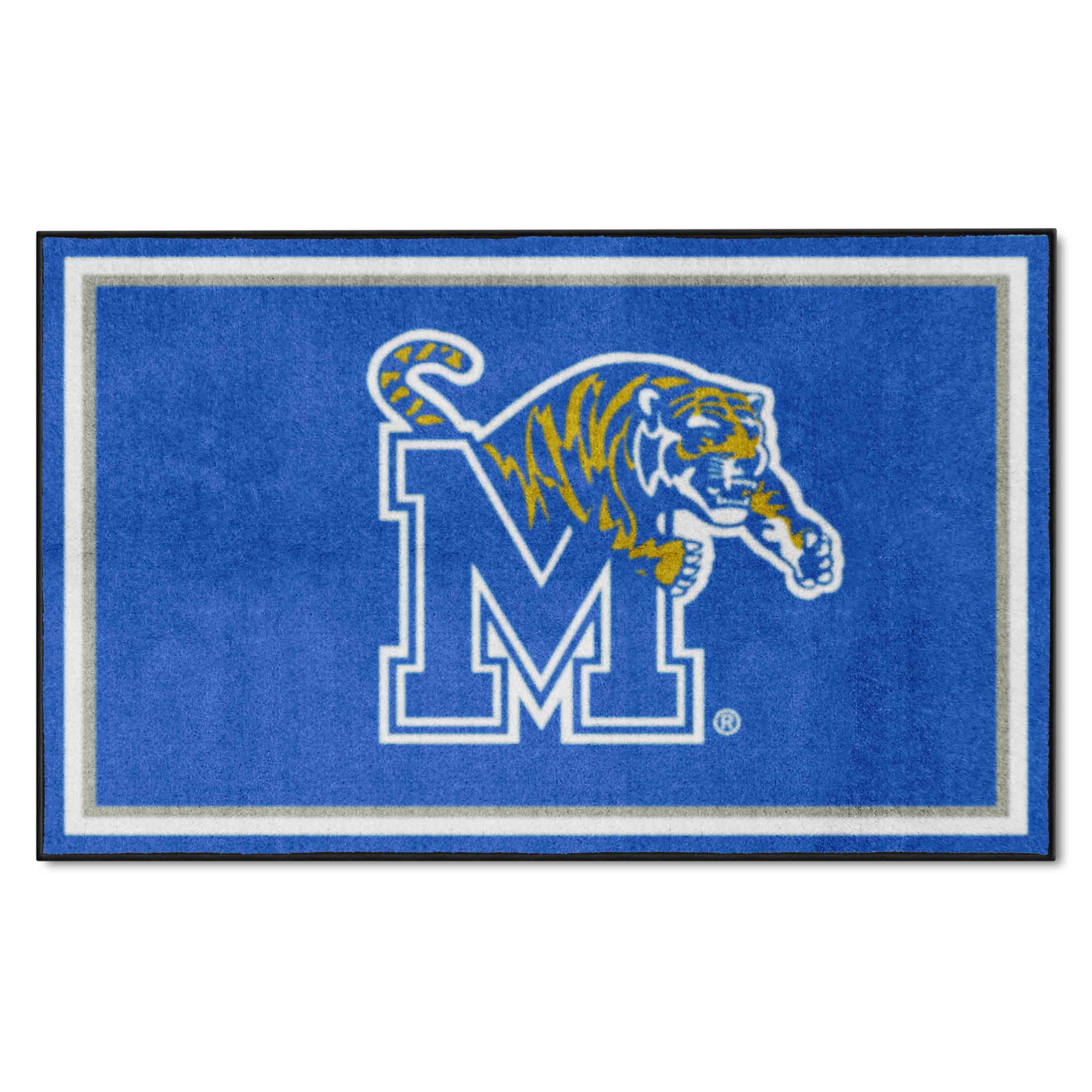 Memphis Tigers 4ft. x 6ft. Plush Area Rug