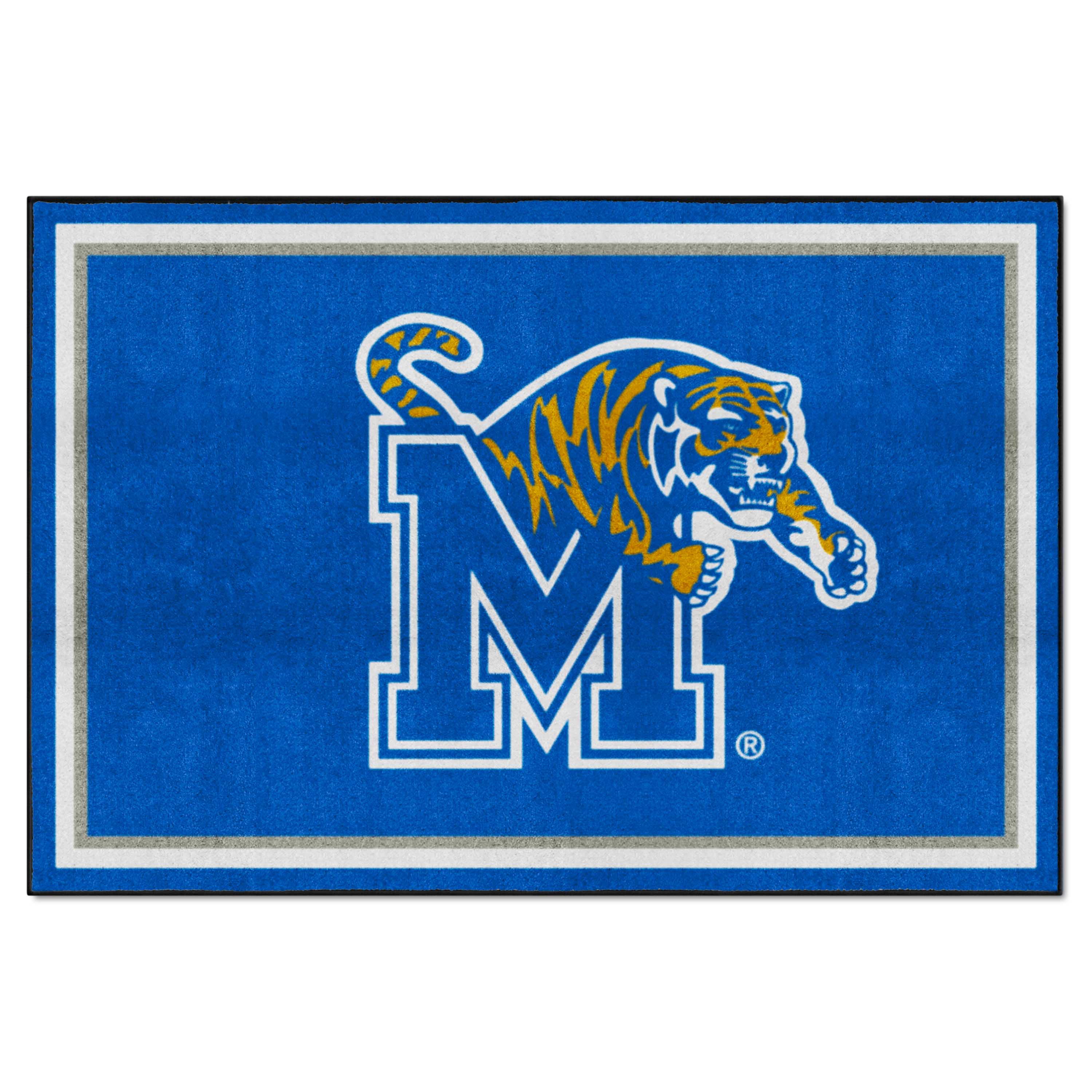 Memphis Tigers 5ft. x 8 ft. Plush Area Rug