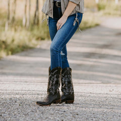 Stetson Casey Black Boots