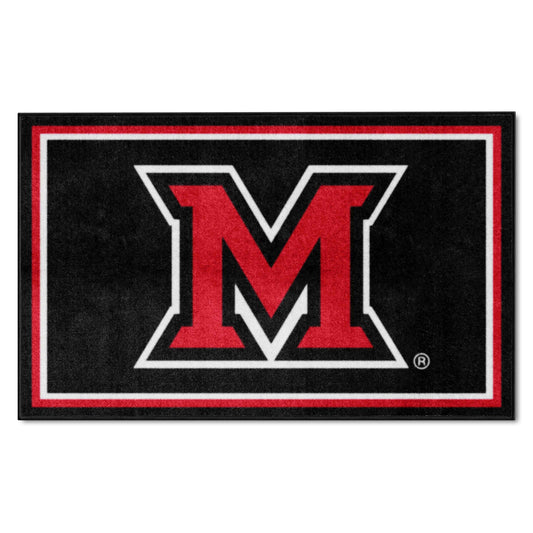 Miami (OH) Redhawks 4ft. x 6ft. Plush Area Rug