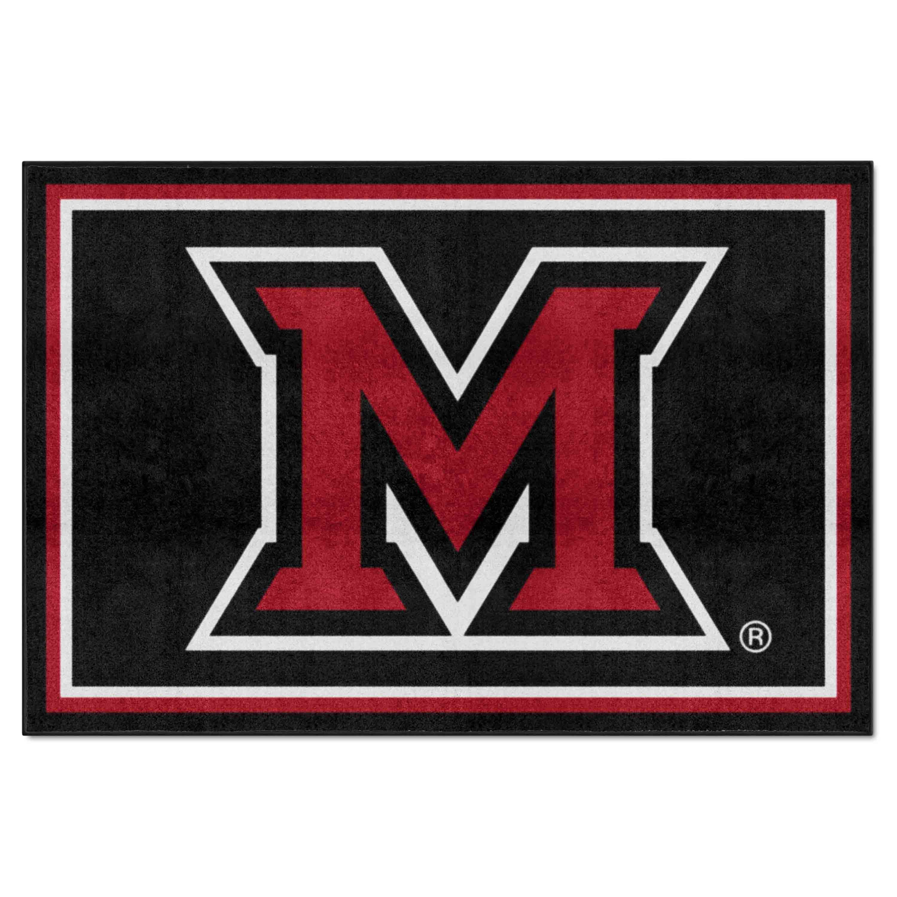 Miami (OH) Redhawks 5ft. x 8 ft. Plush Area Rug