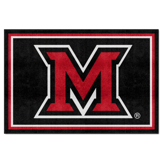 Miami (OH) Redhawks 5ft. x 8 ft. Plush Area Rug