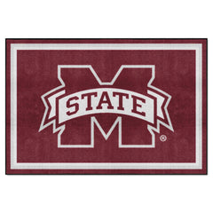 Mississippi State Bulldogs 5ft. x 8 ft. Plush Area Rug - Mississippi State