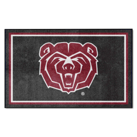 Missouri State Bears 4ft. x 6ft. Plush Area Rug