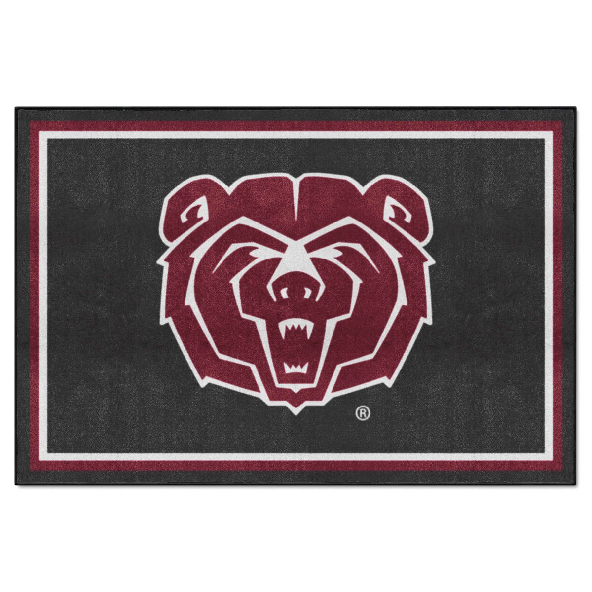 Missouri State Bears 5ft. x 8 ft. Plush Area Rug