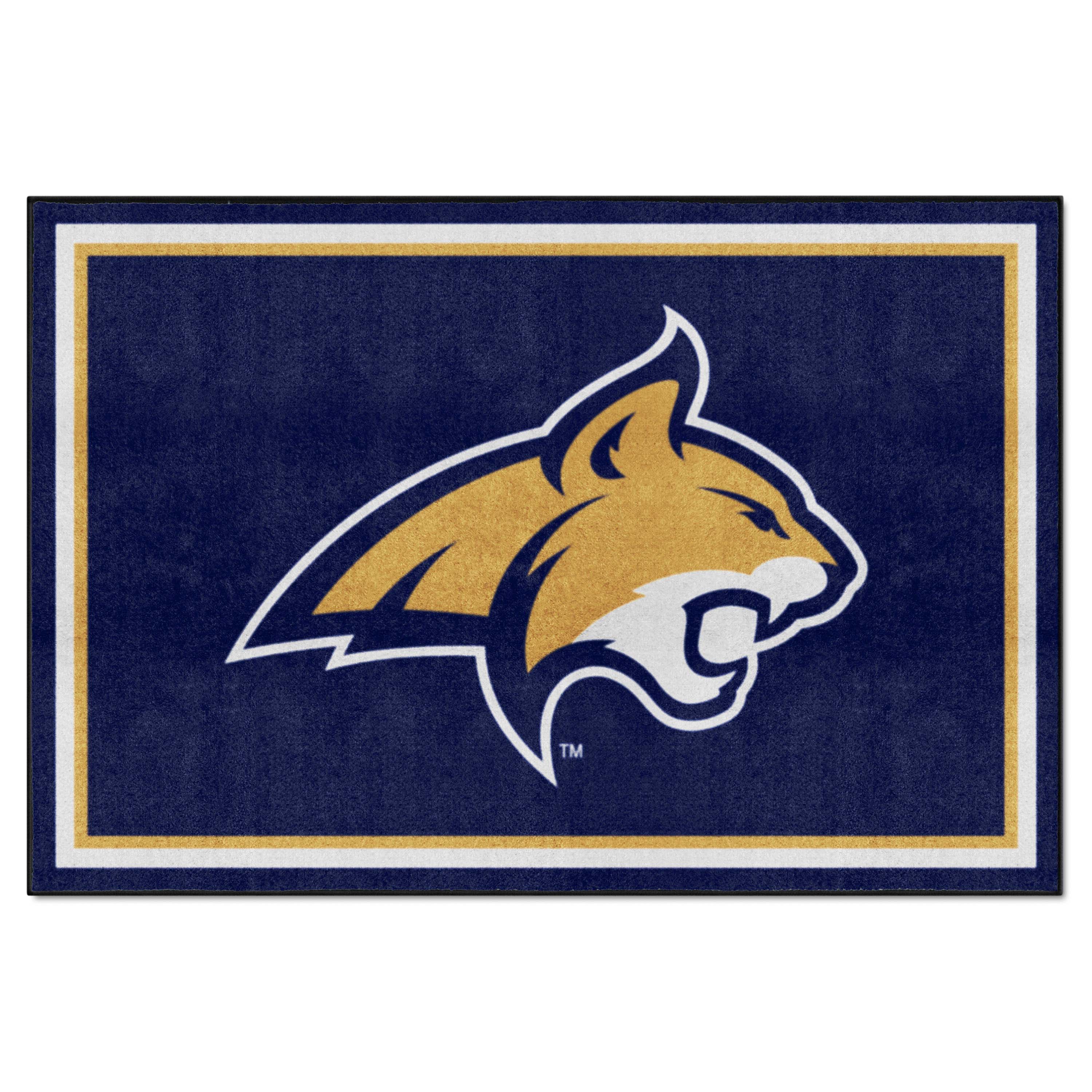 Montana State Grizzlies 5ft. x 8 ft. Plush Area Rug