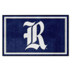 Rice Owls 4ft. x 6ft. Plush Area Rug